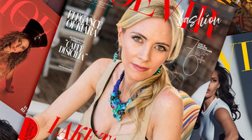 Front and Back Cover of Paris Fashion Magazine MOEVIR Paris and Editorial in Beautica Magazine