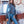 Load image into Gallery viewer, Nashville Fringe Denim Biker