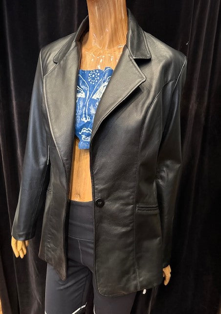 Women's One Button Blazer