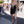 Load image into Gallery viewer, Black and Grey Stretch Biker Jacket