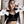 Load image into Gallery viewer, Black and White No-Pocket Jeans