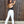 Load image into Gallery viewer, White Leather No Pocket Boot Cut Slim Fit