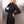 Load image into Gallery viewer, Black Suede Snakeprint Stand Collar Coat Dress
