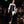 Load image into Gallery viewer, Black and White No-Pocket Jeans