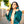 Load image into Gallery viewer, Teal Washed Cropped Motorcycle Jacket