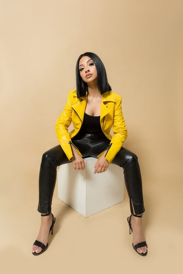 Ferrari Yellow Coat Dress