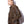 Load image into Gallery viewer, Brown Distressed Leather Jacket with Handlace Cross Stitching
