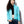 Load image into Gallery viewer, Women's West Coast Leather Front Zip Jacket (blue)