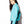 Load image into Gallery viewer, Women's West Coast Leather Front Zip Jacket (blue)