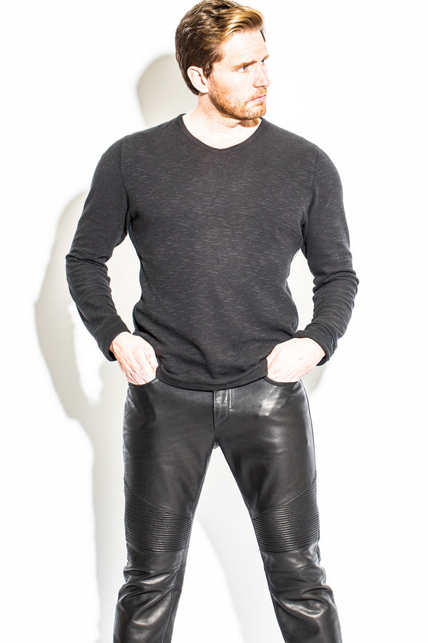 Elevate Your Look with the Rock Star Style Leather Pants for Men - ppt  download