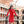 Load image into Gallery viewer, Lipstick Red Leather Pencil Skirt as seen in Vogue by North Beach Leather
