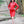 Load image into Gallery viewer, Lipstick Red Leather Pencil Skirt as seen in Vogue by North Beach Leather
