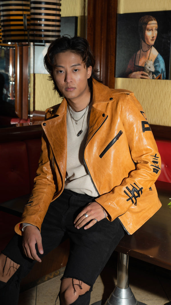 The Kanji Men's Motorcycle Jacket – West Coast Leather