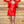 Cargar imagen en el visor de la galería, French Lace Lipstick Red Leather Dress
