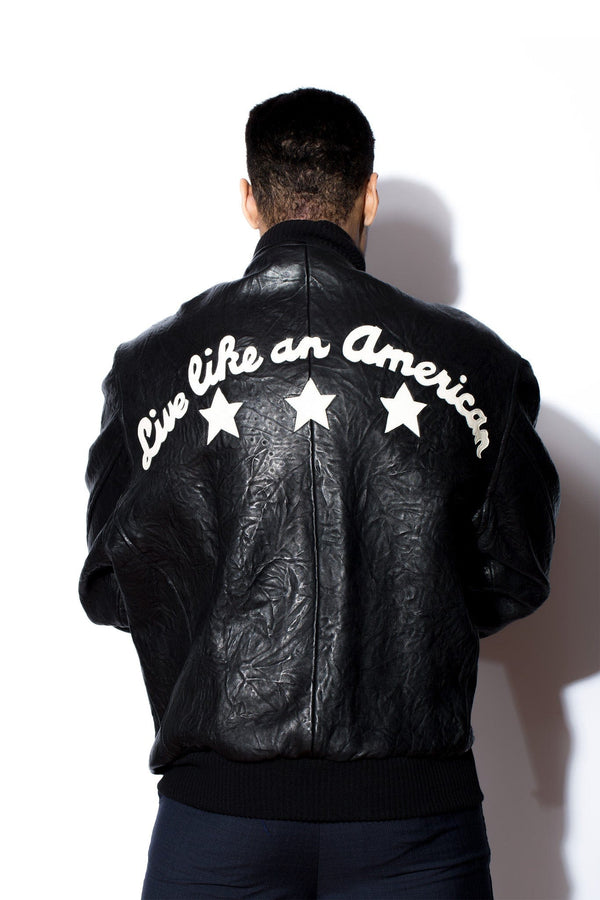 Men's Vintage North Beach Leather Hobo American Jacket – West