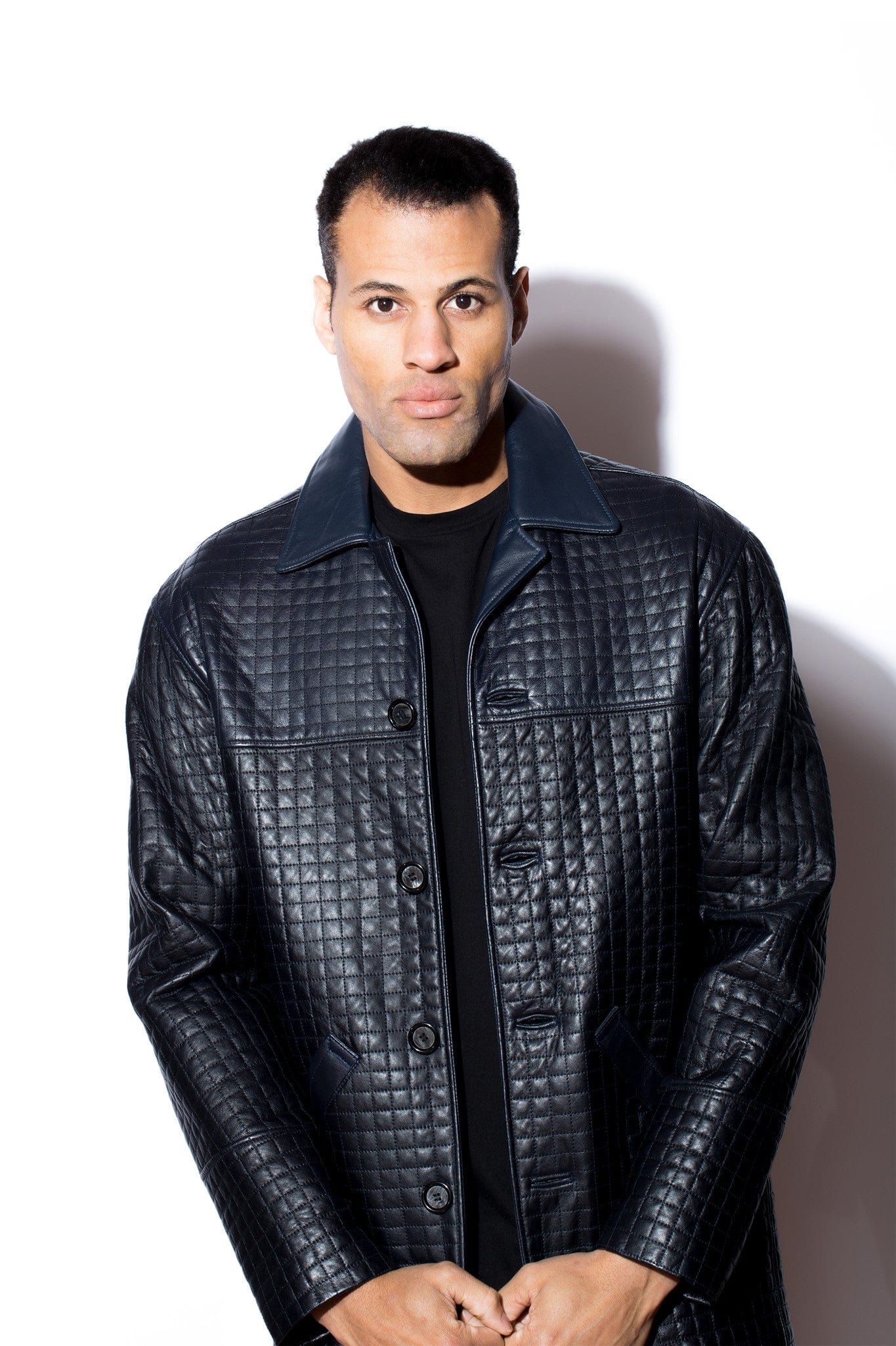 Men's West Coast leather Quilted Car Coat – West Coast Leather