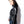 Load image into Gallery viewer, Women&#39;s Stand Up Collar Jacket (Black with Gold Zippers)
